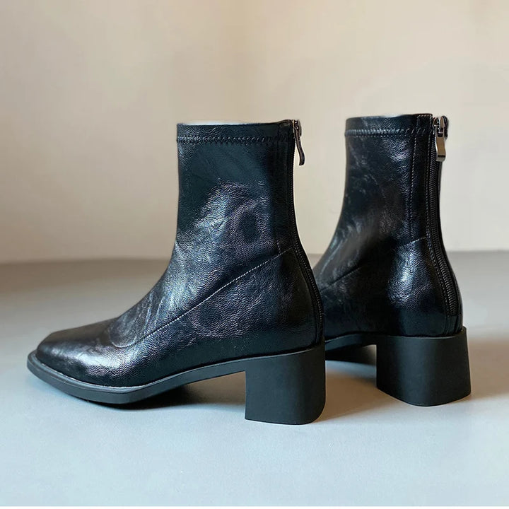 Madaline Retro Ankle Boots