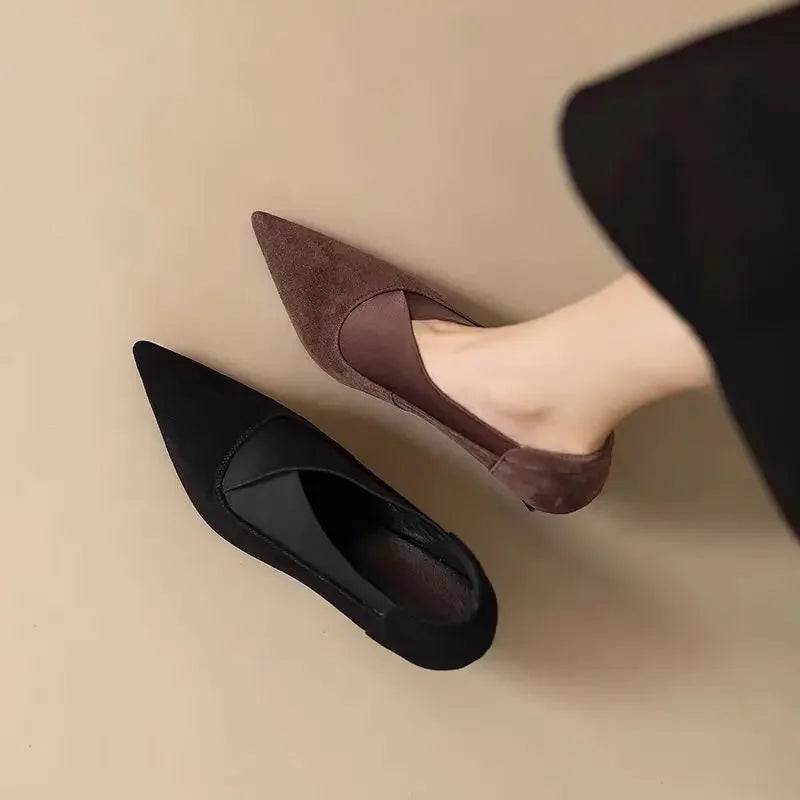 Adrienne Kitten Heel Pump