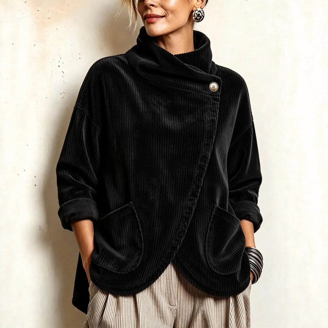 Odalis Wrap Front Jacket