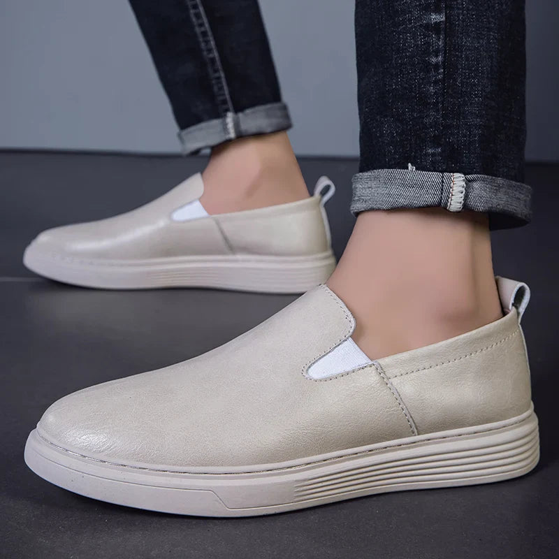 Alfred Leather Slip On Shoes