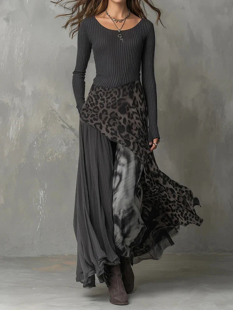 Isadora Ribbed Knit Dress