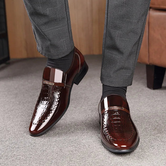 Valentino Leather Loafers