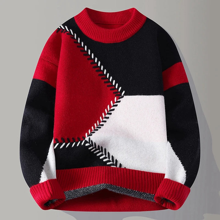 Apollo Patchwork Sweater