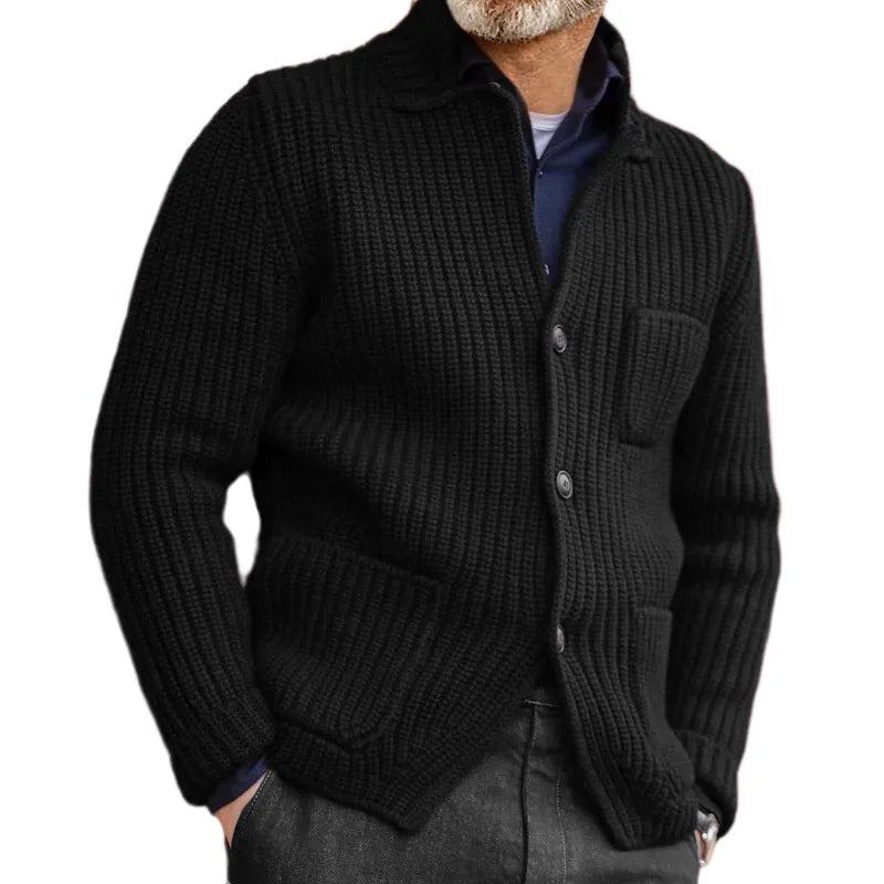 Cormac Ribbed Knit Cardigan