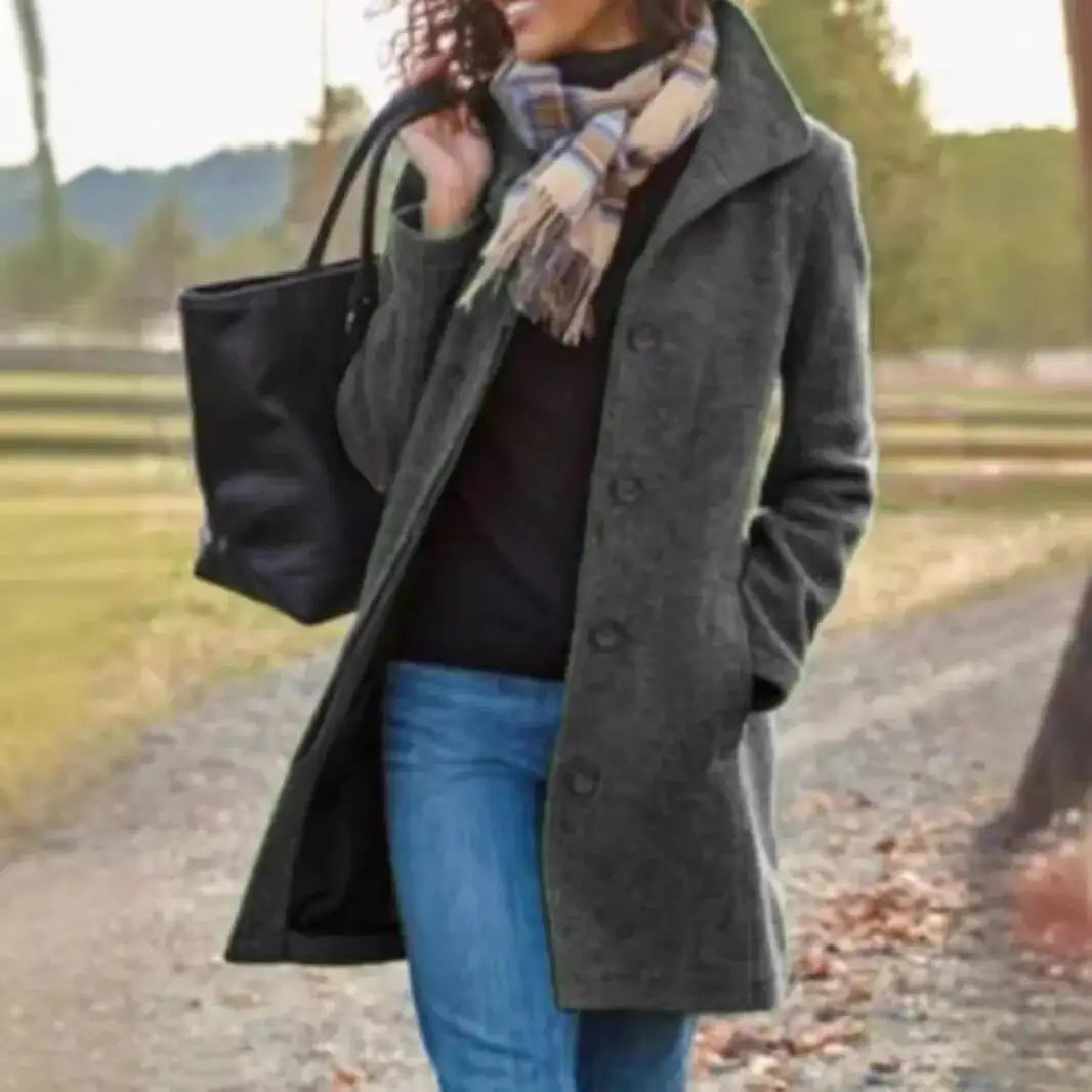 Solveig Single Breasted Coat