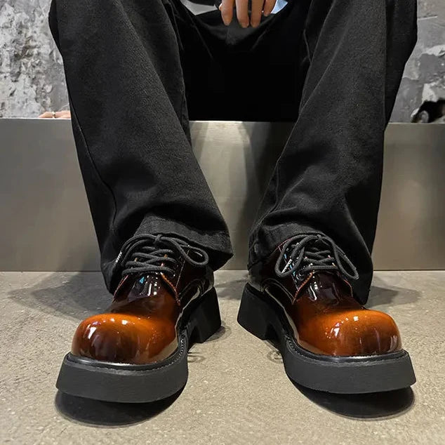Luciano Chunky Sole Derby Shoes
