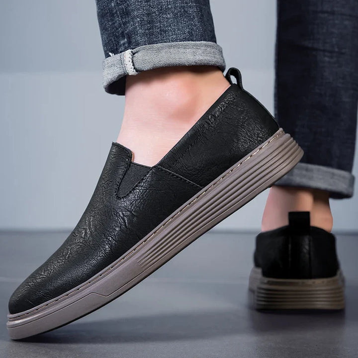 Alfred Leather Slip On Shoes