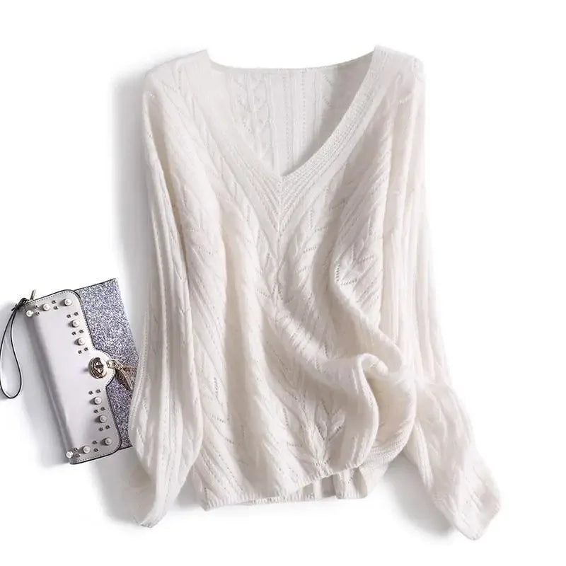 Andrea Hollow Knit Top