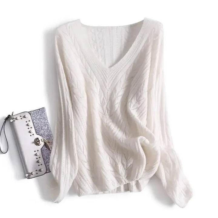 Andrea Hollow Knit Top