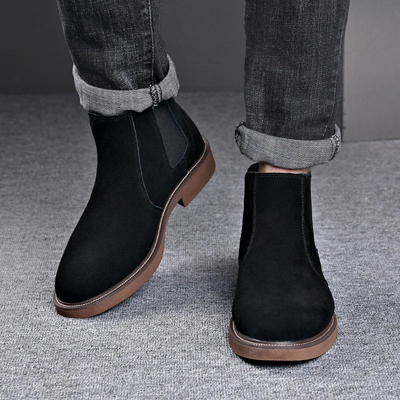 Luciano Suede Chelsea Boot