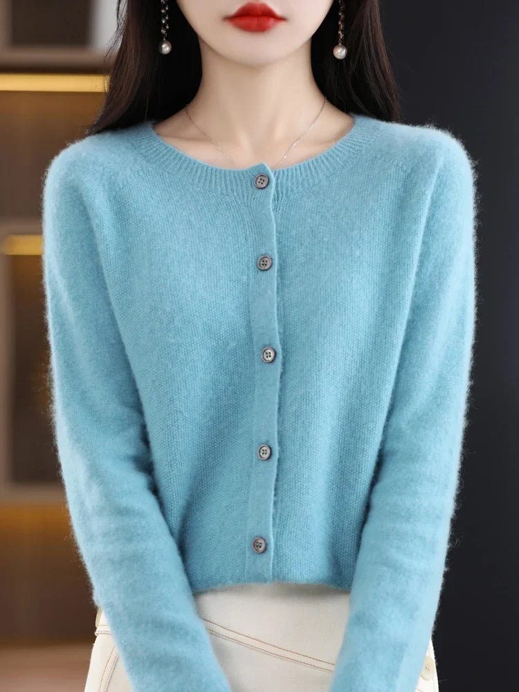 Sabrielle Button Front Cardigan