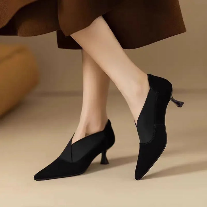 Adrienne Kitten Heel Pump