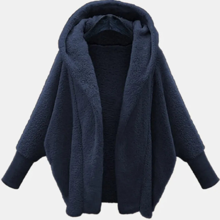Genevieve Open Front Fleece Coat