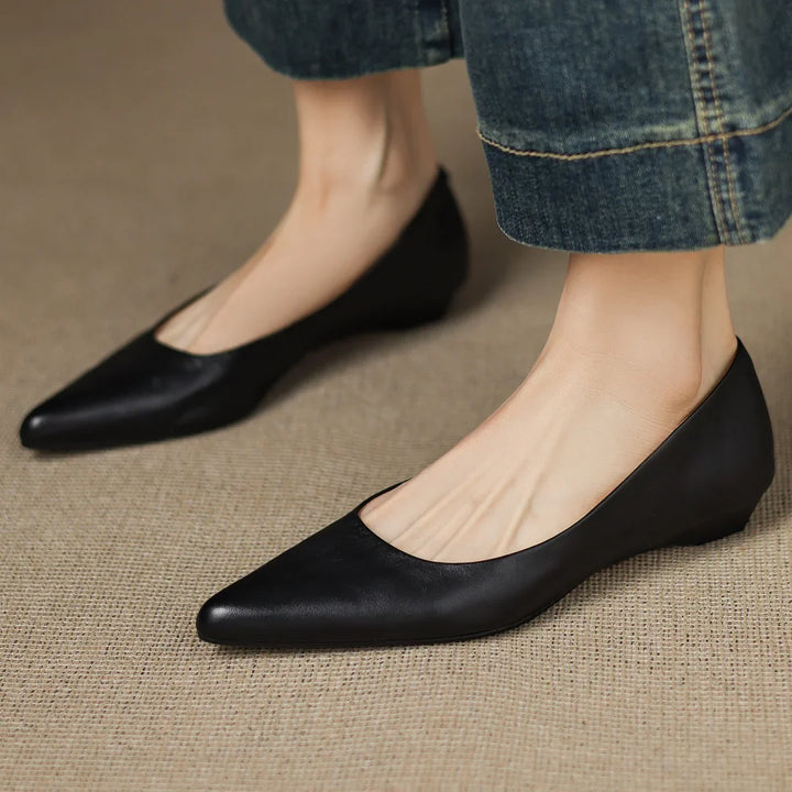 Monica Leather Pumps