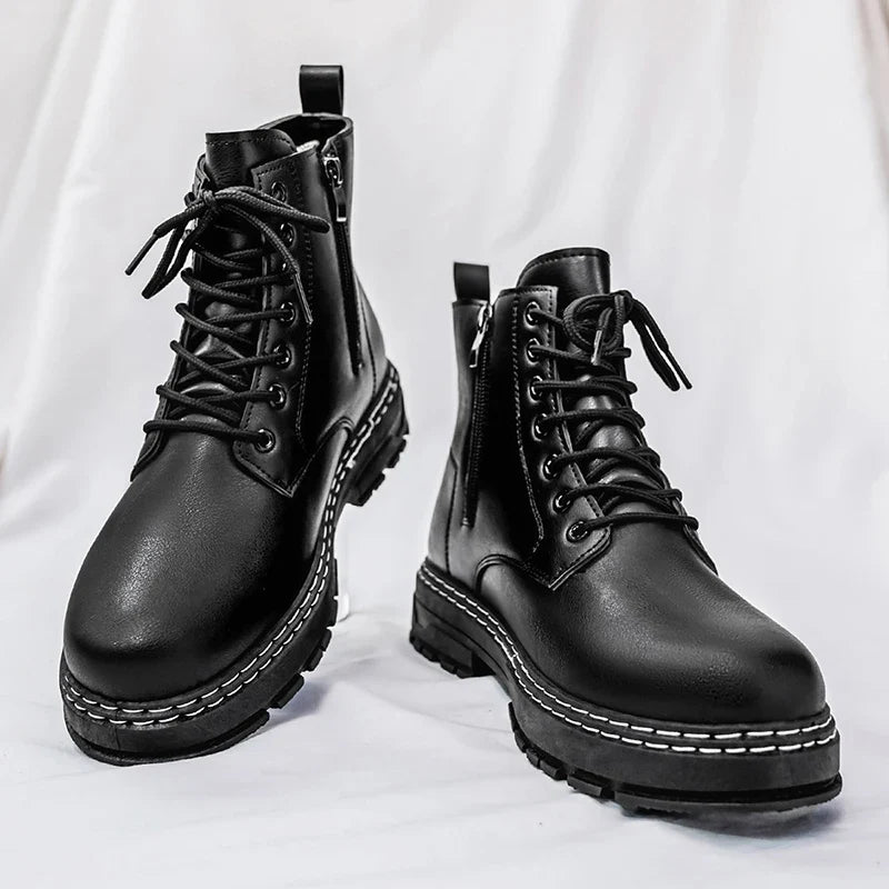 Crispin Lace Up Boots