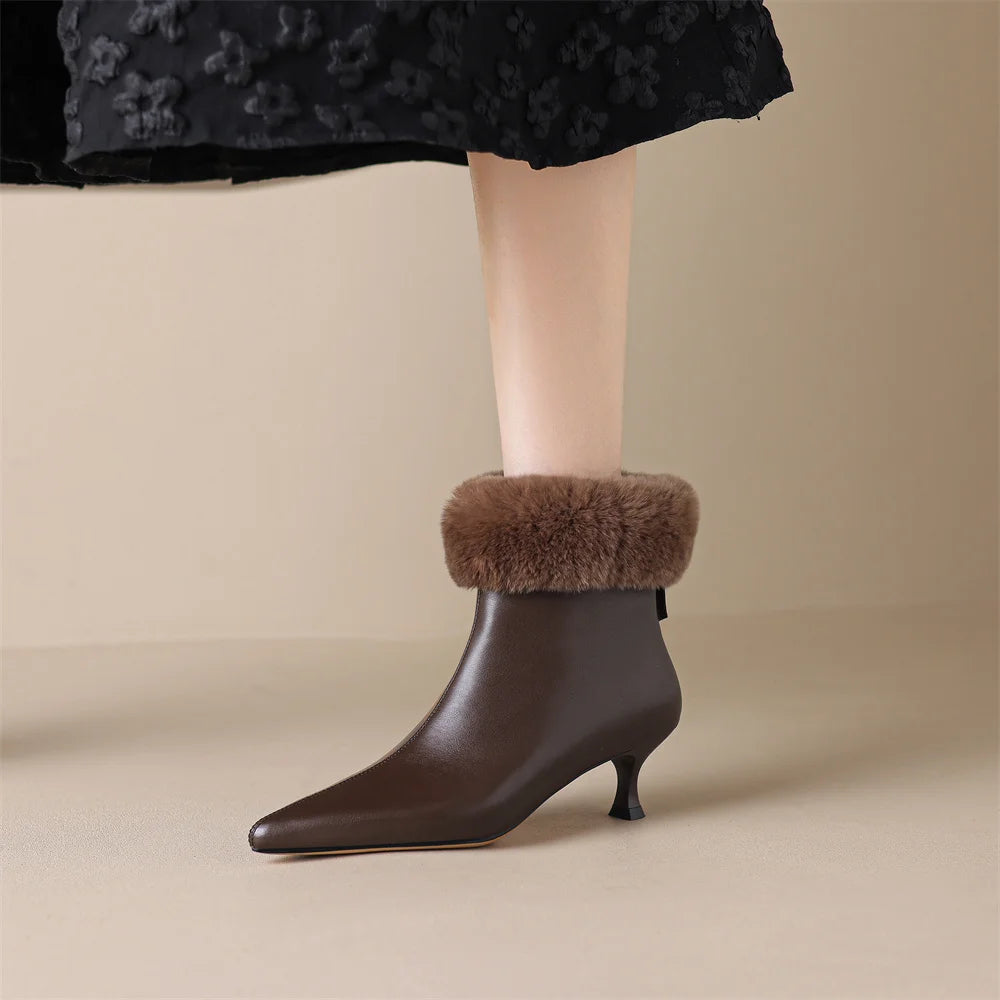 Clarks Leather Ankle Boots