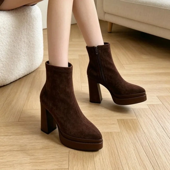 Ysolde Platform Ankle Boot