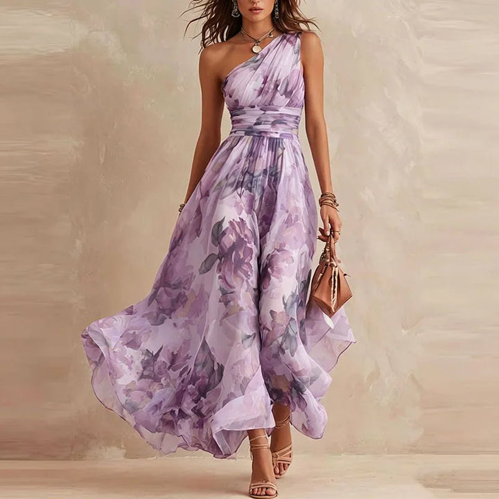 Camille One Shoulder Maxi Dress