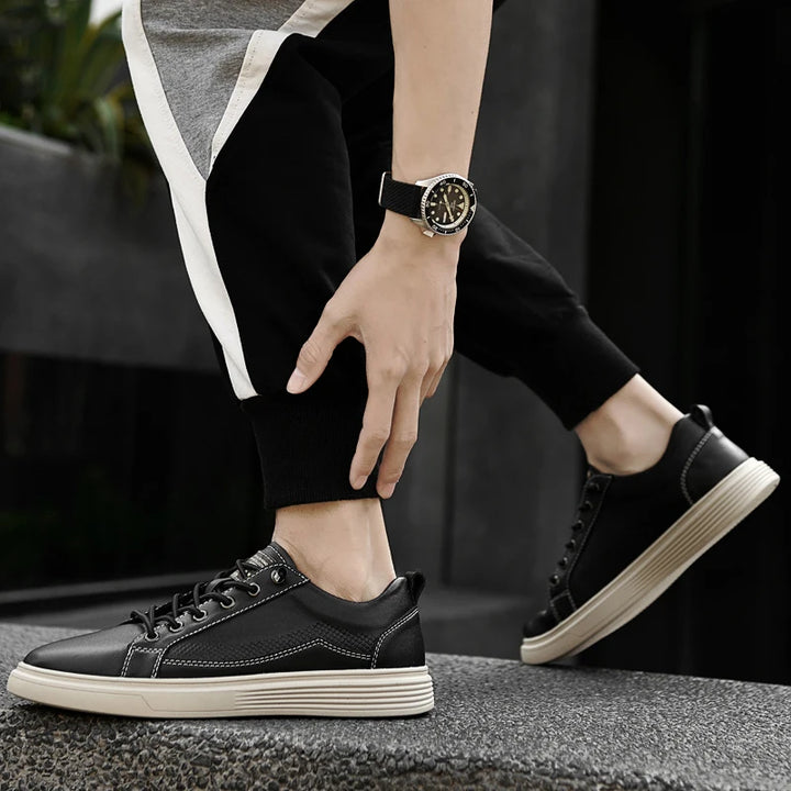 Brunello Leather Sneakers