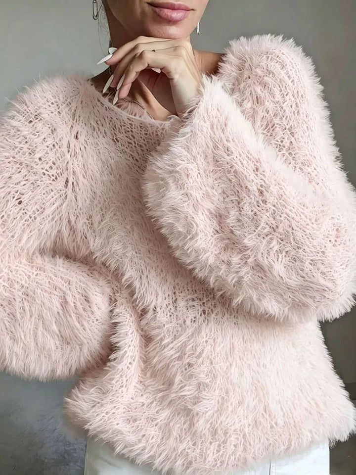 Marlowe Fuzzy Knit Sweater