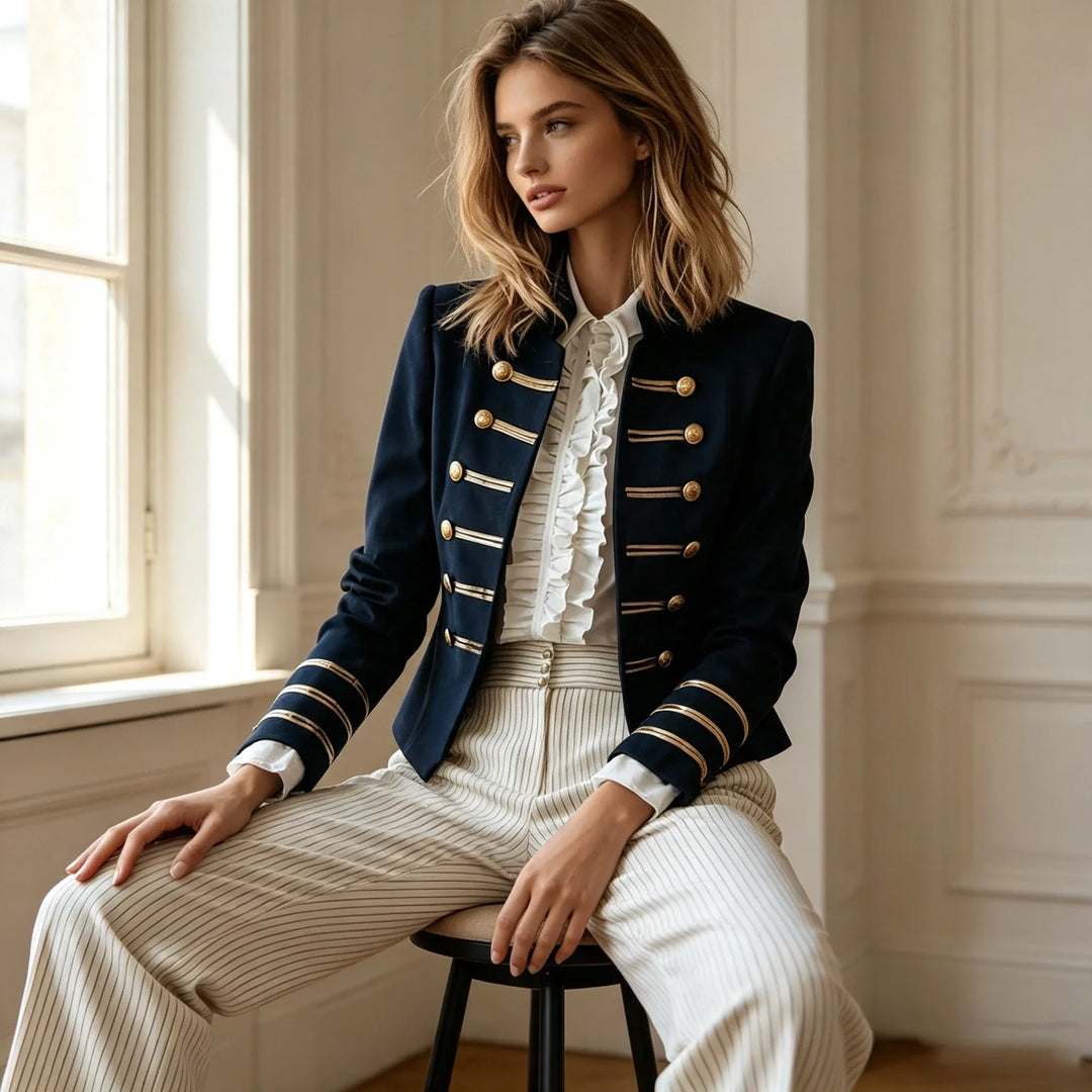 Kinsley Tailored Military Jacket.