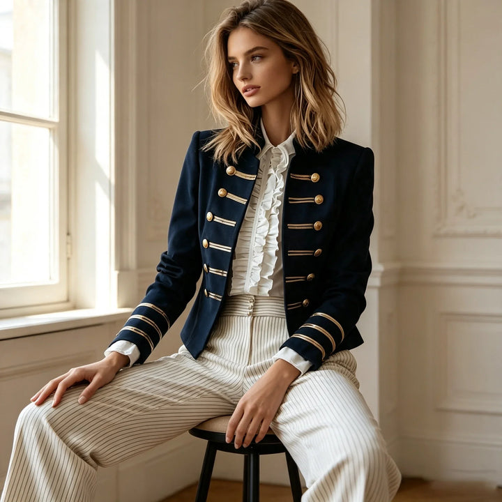 Kinsley Tailored Military Jacket.