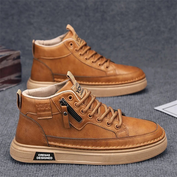 Derrek Leather Sneakers