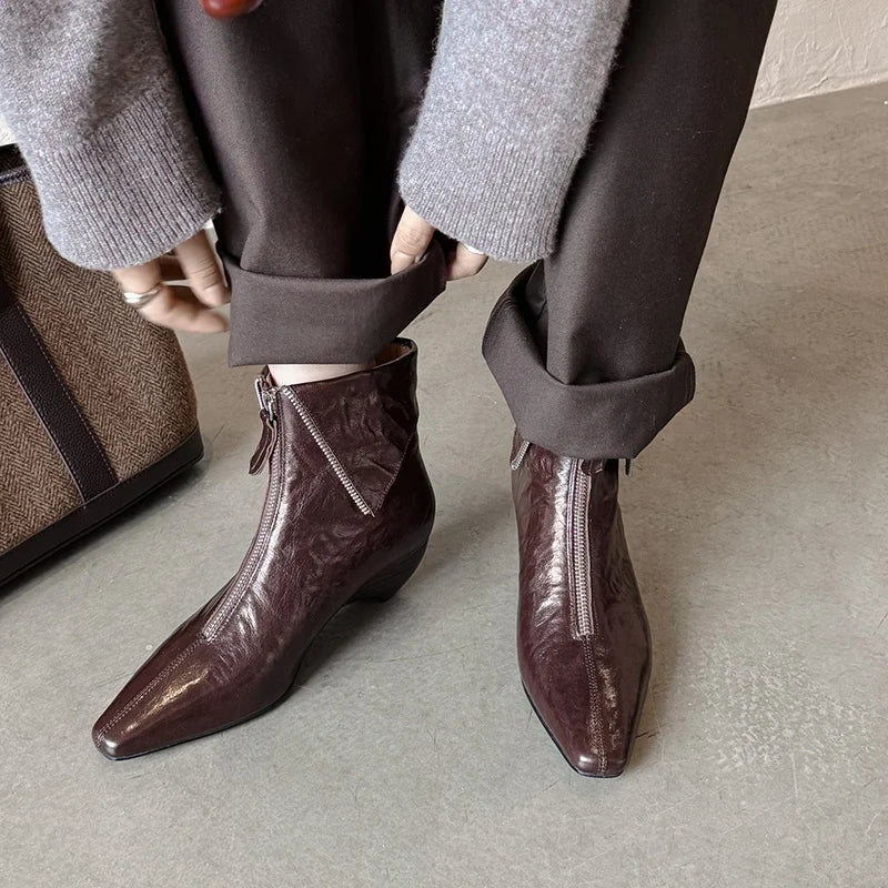 Vivienne Genuine Leather Boots