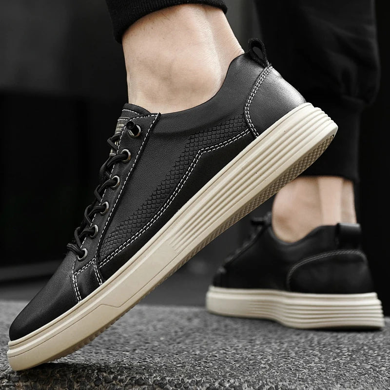 Brunello Leather Sneakers