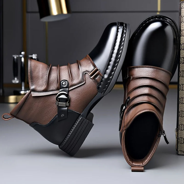 Shelby Leather Ankle Boots