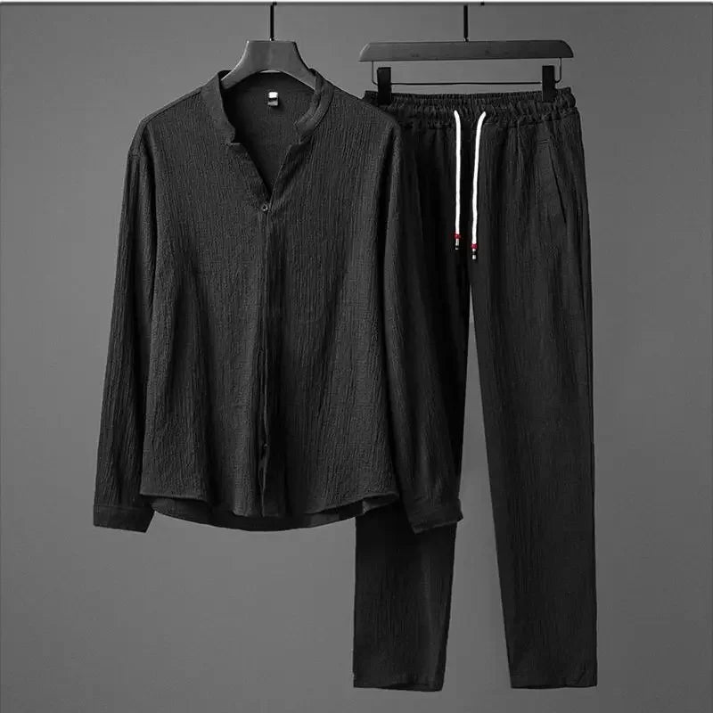 Nirvana Linen Two-Piece Set