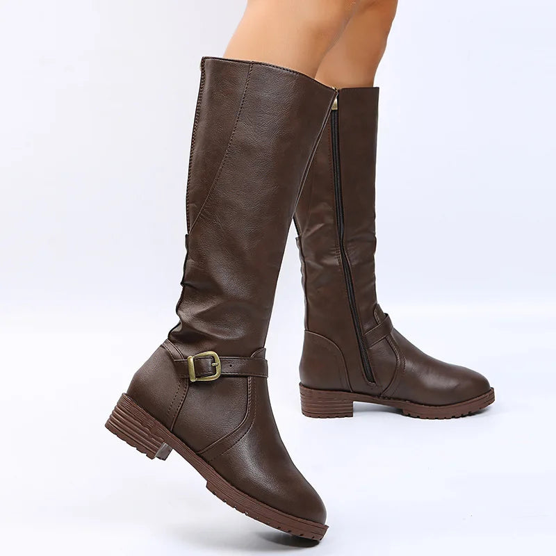 Everly Side Zip Riding Boots