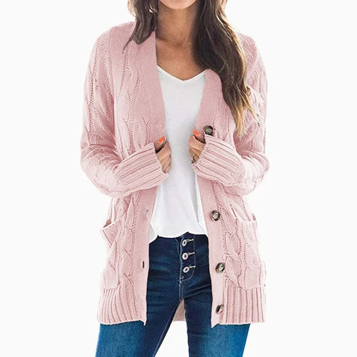 Freya Cable Knit Cardigan