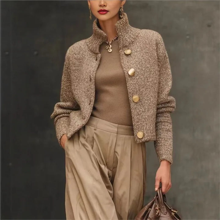 Winona Bouclé Knit Cardigan