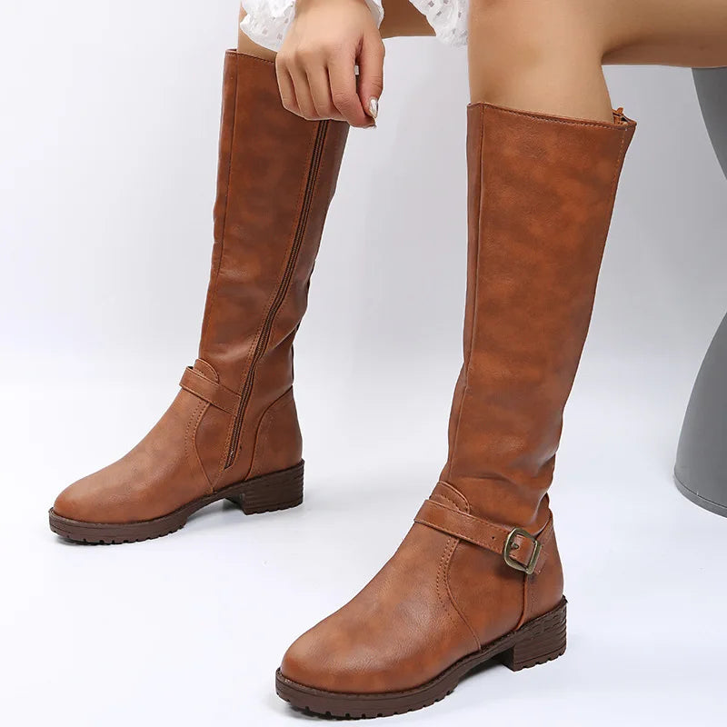 Everly Side Zip Riding Boots