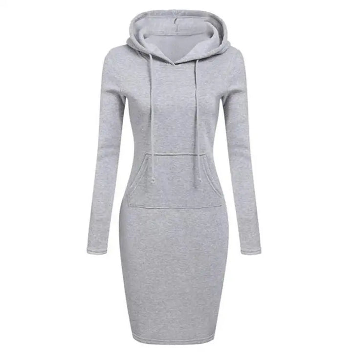 Bellara Drawstring Hood Dress