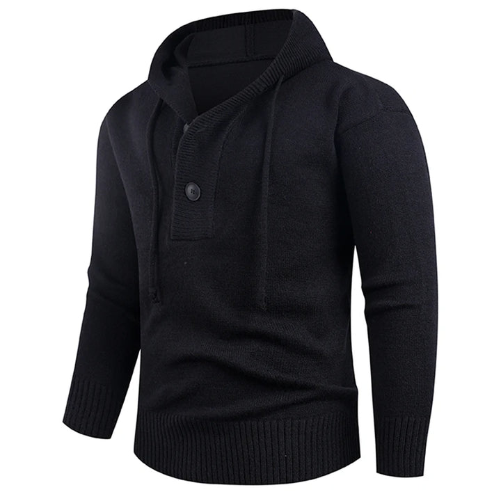 Joshua Knit Hooded Pullover