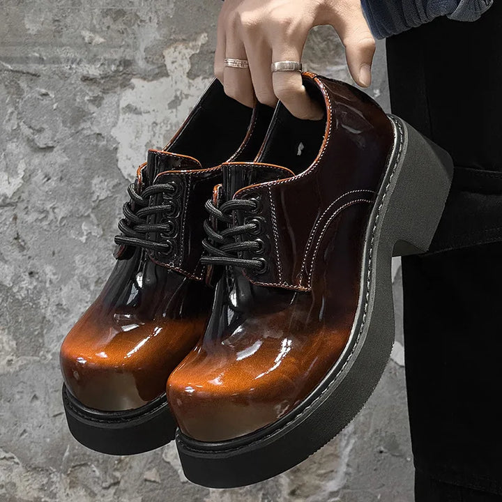 Luciano Chunky Sole Derby Shoes
