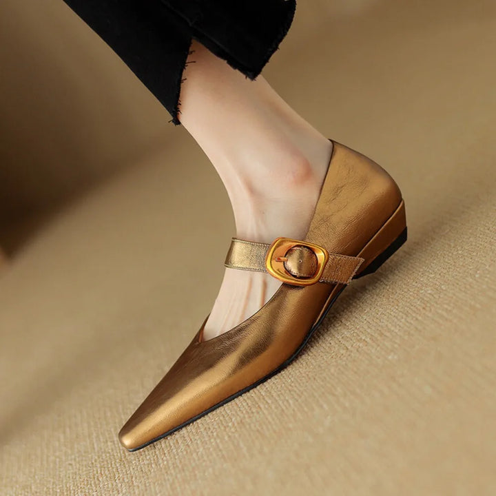 Louise Leather Pumps
