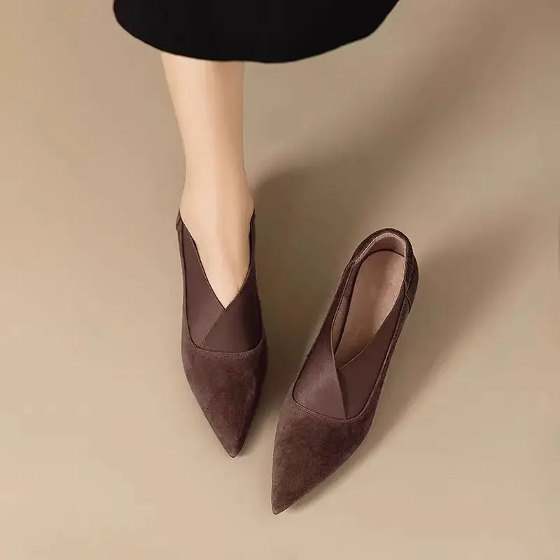 Adrienne Kitten Heel Pump