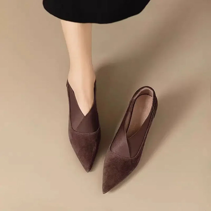 Adrienne Kitten Heel Pump