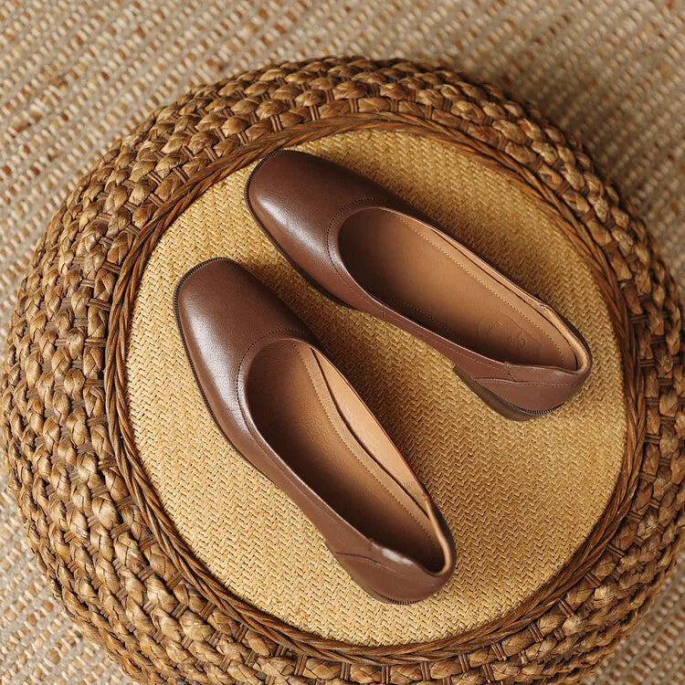 Rosaline Leather Pumps