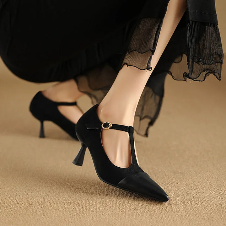 Spello Whisper Leather Pumps