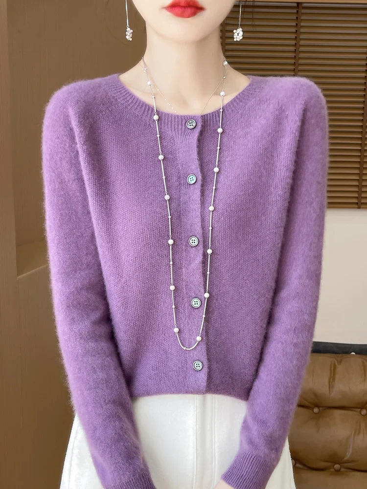 Sabrielle Button Front Cardigan
