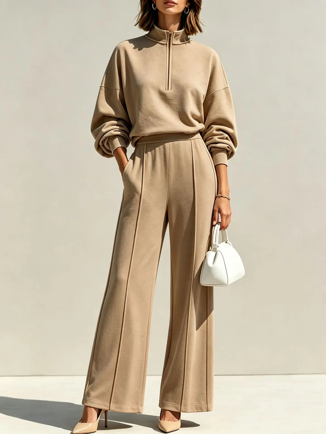 Jessamy Quarter Zip Travel Set