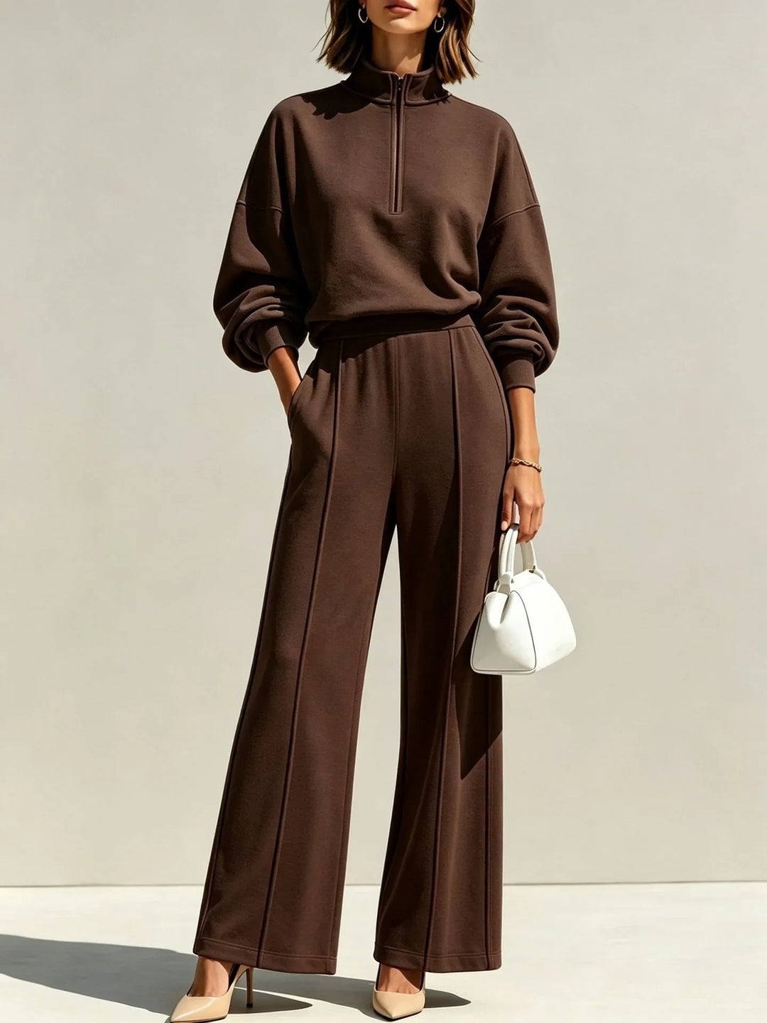 Jessamy Quarter Zip Travel Set