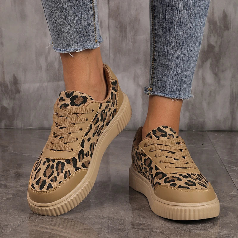Savanna Leopard Sneakers