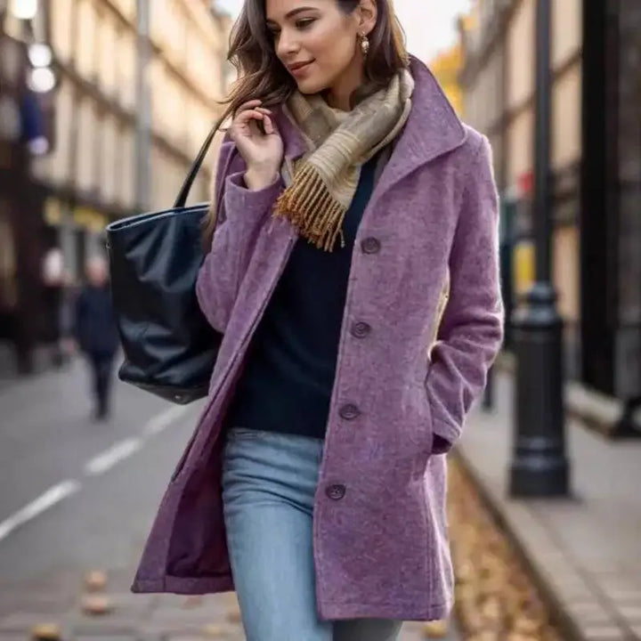 Solveig Single Breasted Coat