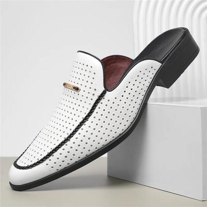 Landen Summer Genuine Leather Mules