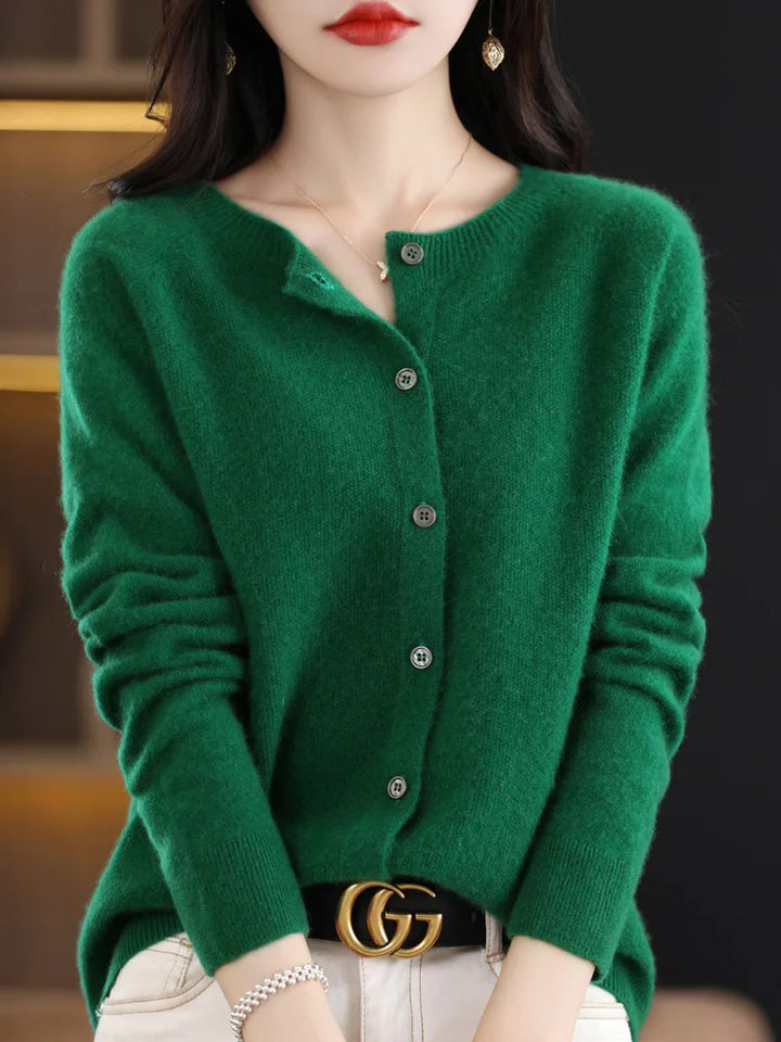 Sabrielle Button Front Cardigan